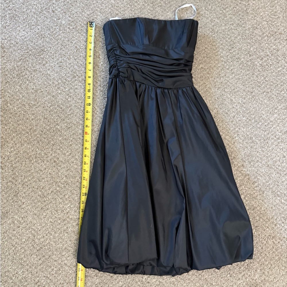 David's Bridal Classic Black Dress
